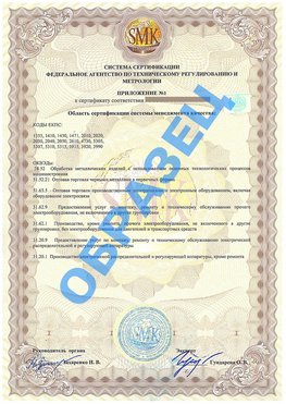 Приложение 1 Старая Купавна Сертификат ГОСТ РВ 0015-002
